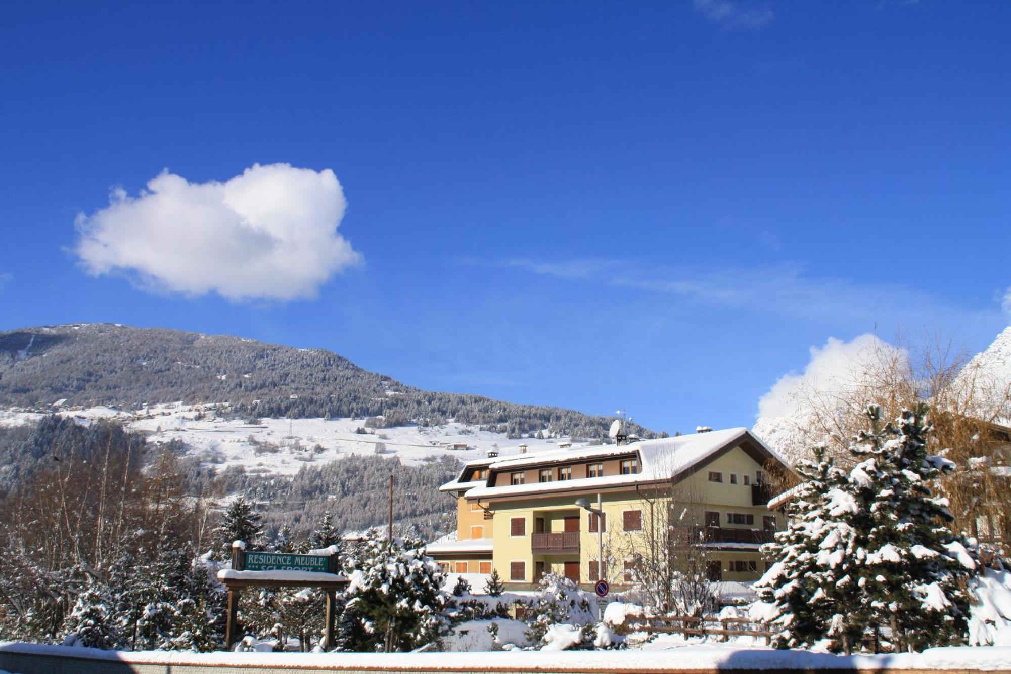 Residence Sci Sport Bormio Buitenkant foto